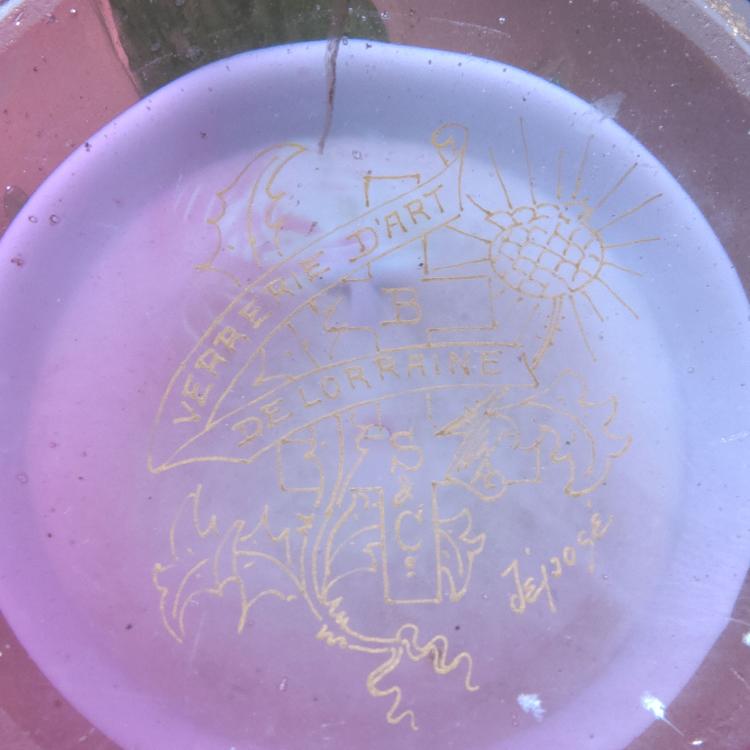 Bild 2 zu Objekt, 'An&eacute;mones' vase, 1896-1903, Burgun Schverer & Co., Meisenthal, 123 4