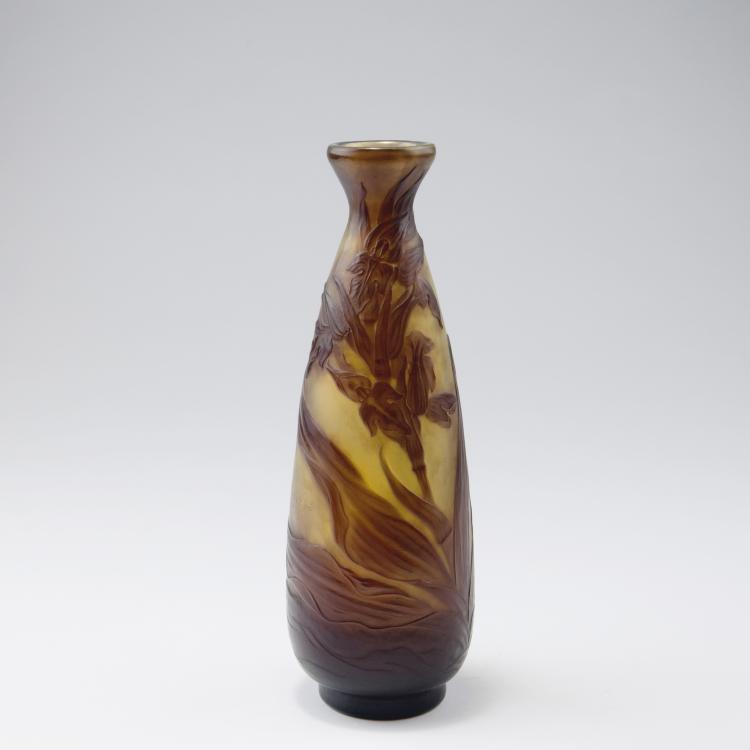 Hauptbild zu Objekt, 'Lys' Intercalaire vase, c1902, Gall&eacute;, Emile, Nancy, 123 79
