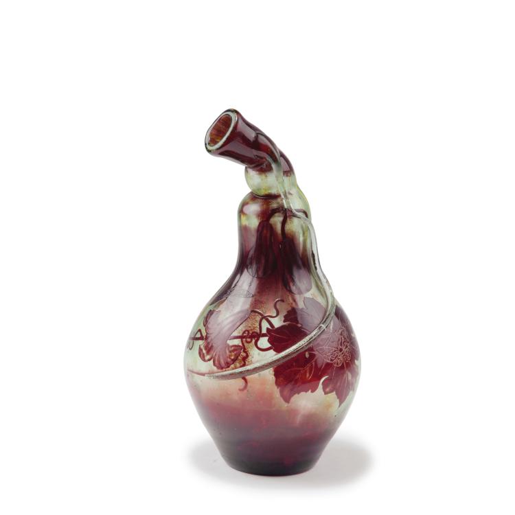 Hauptbild zu Objekt, Decorative vase, 1898-99, Christian, D&eacute;sir&eacute;, Meisenthal, 123 5