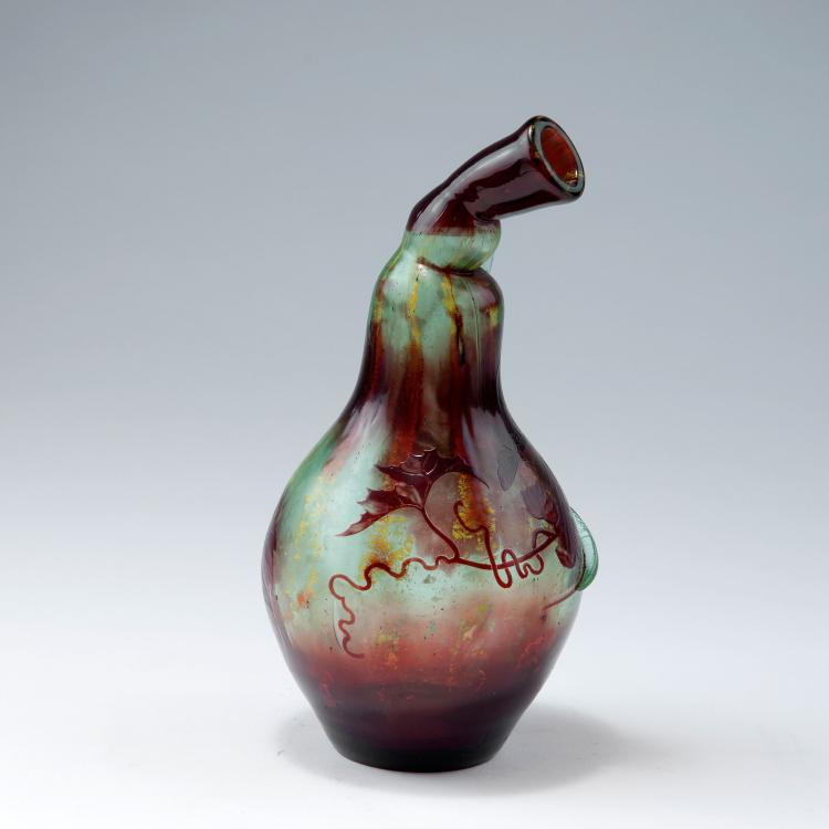 Bild 1 zu Objekt, Decorative vase, 1898-99, Christian, D&eacute;sir&eacute;, Meisenthal, 123 5