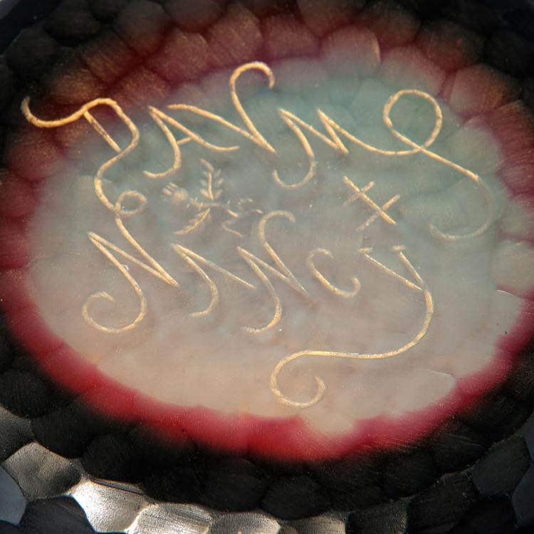 Bild 3 zu Objekt, Tall 'Tulipes' martel&eacute; vase, 1898, Daum Fr&egrave;res, Nancy, 123 13