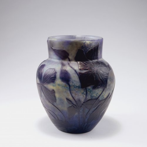 Intercalaire-Vase 'Clématites nocturnes', 1902