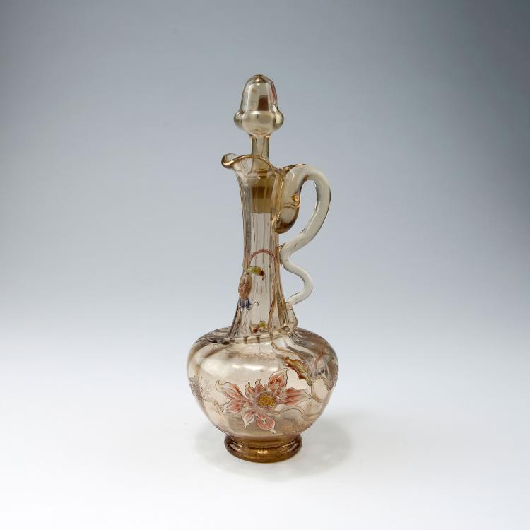 Bild 1 zu Objekt, 'Dahlias' jug, c1898, Gall&eacute;, Emile, Nancy, 123 56
