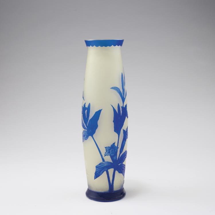 Hauptbild zu Objekt, 'Gentian' vase, c1910, Harrach, Neuwelt, 123 100