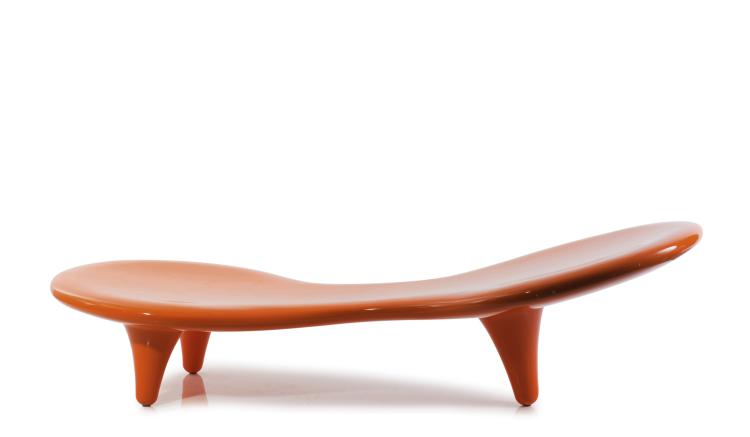 Hauptbild zu Objekt, 'Orgone' lounge chair, 1989, Marc Newson, Cappellini, Mailand, 125B 355