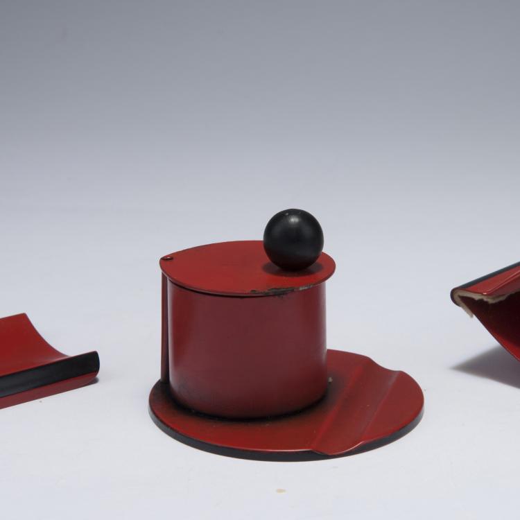 Bild 2 zu Objekt, Desk set, 1929-32, Marianne Brandt, Ruppelwerk, Gotha, 124A 31