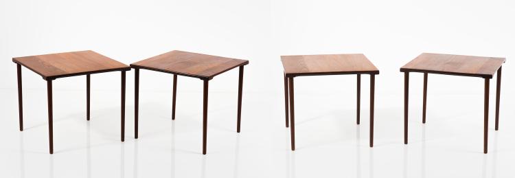 Bild 2 zu Objekt, Vier Beistelltischchen, 1950er Jahre, France & Daverkosen, Kopenhagen, 125B 188