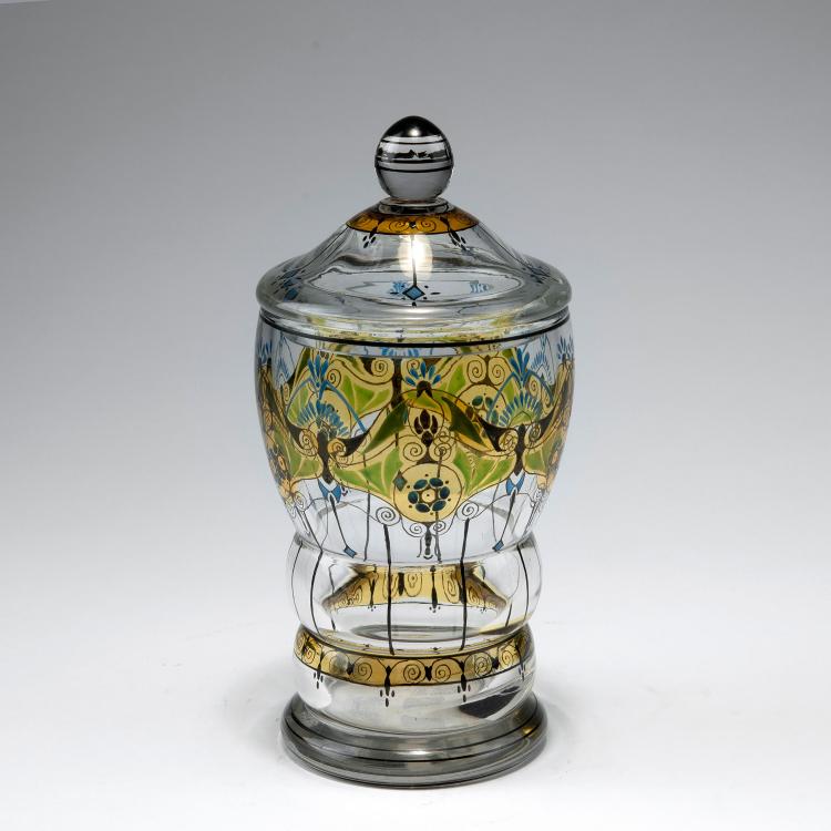 Bild 1 zu Objekt, Covered goblet, c1915-20, Haida-Steinsch&ouml;nau, 123 462