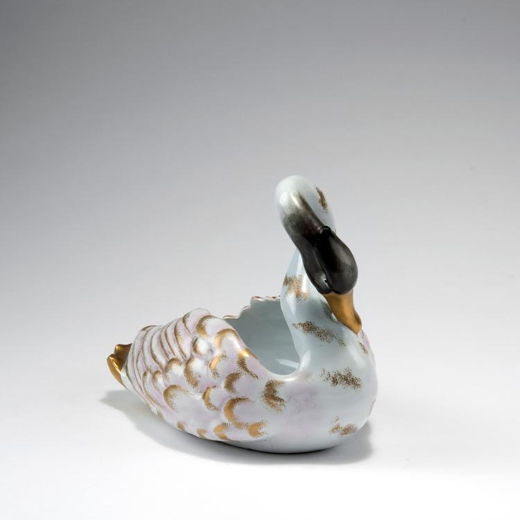 Bild 2 zu Objekt, 'Swan' jardiniere, c1880, Gall&eacute;, Emile, Nancy, 123 681