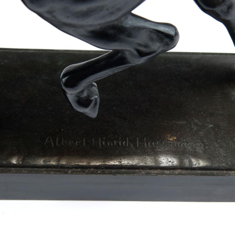 Bild 1 zu Objekt, Trotting horse, c1908, Albert Hinrich Hussmann, Hussmann, Albert Hinrich, 123 562