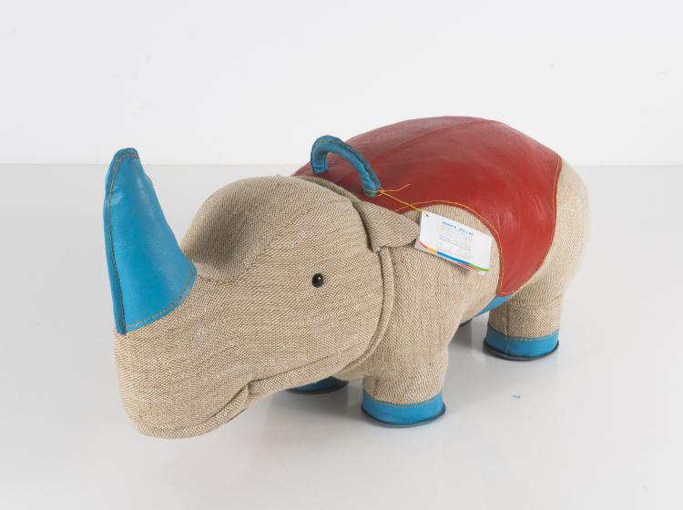 Bild 2 zu Objekt, Nashorn, um 1968, Renate M&uuml;ller, M&uuml;ller, Renate, Therapeutisches Spielzeug, Sonneberg, 125B 330