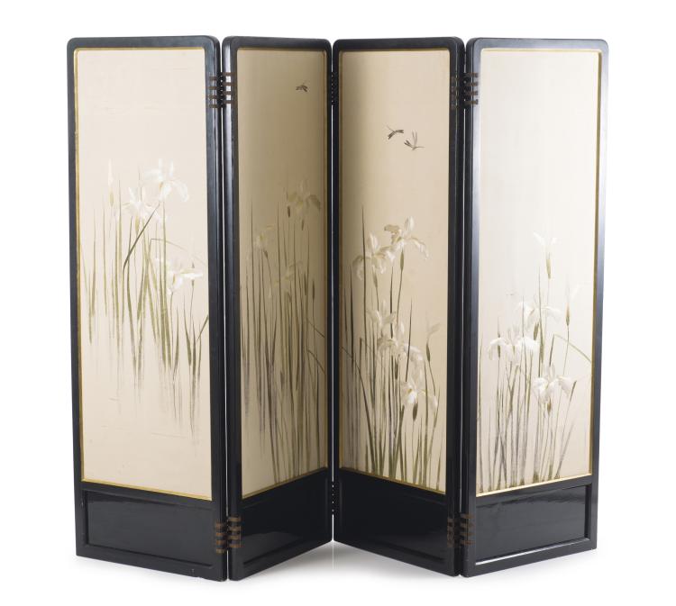 Hauptbild zu Objekt, Screen, 1950s, Japan (zugeschrieben), 125B 278