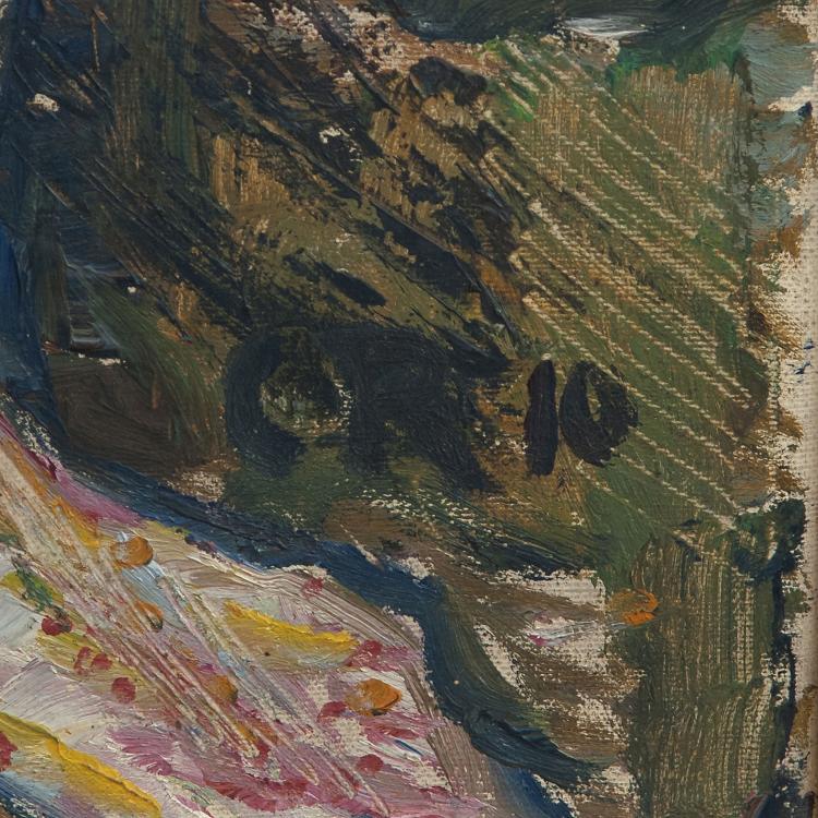 Bild 1 zu Objekt, Ohne Titel (Weiblicher Akt), 1910, Christian Rohlfs, 124B 49