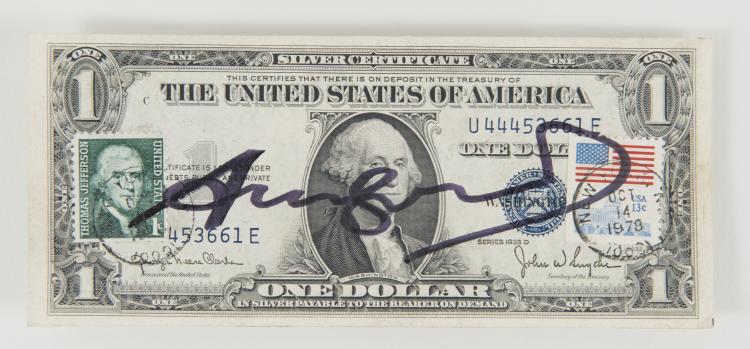 Hauptbild zu Objekt, 'One Dollar', 1978, Andy Warhol, 124B 171