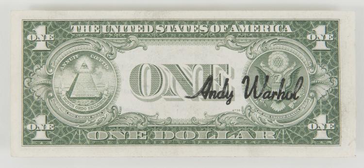 Bild 1 zu Objekt, 'One Dollar', 1978, Andy Warhol, 124B 171