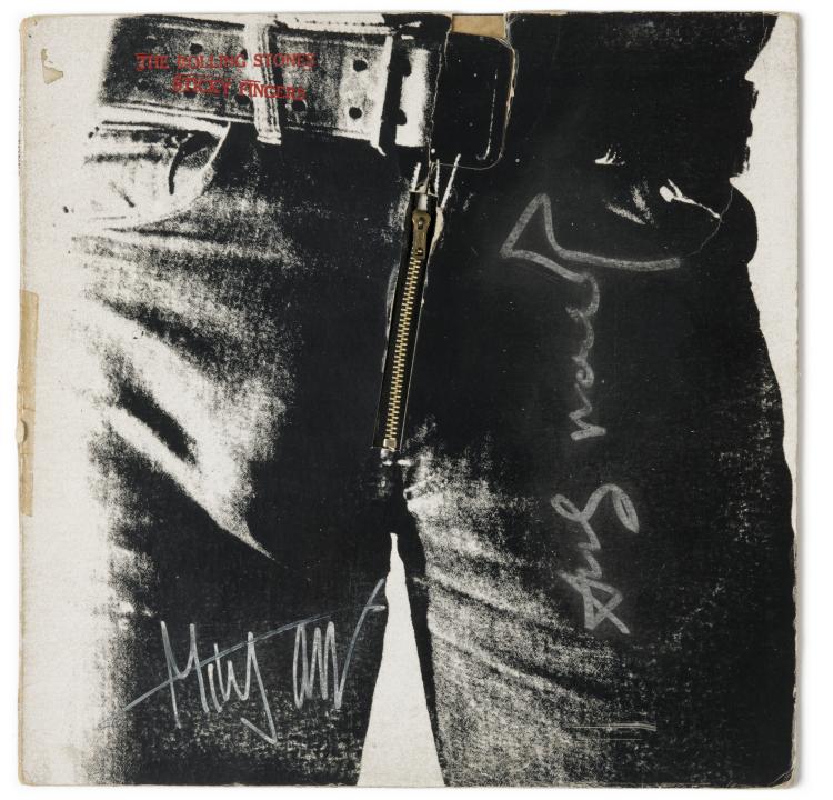 Hauptbild zu Objekt, 'Sticky Fingers' LP, 1971, Andy Warhol, 124B 170