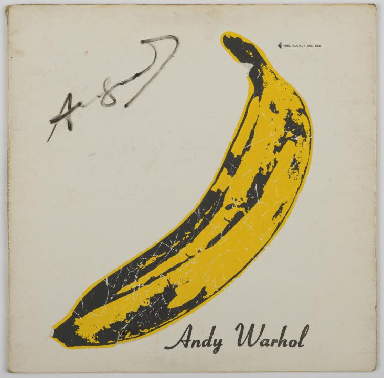 Bild 1 zu Objekt, 'The Velvet Underground & Nico LP produced by Andy Warhol' record, 1967, Andy Warhol, 124B 168