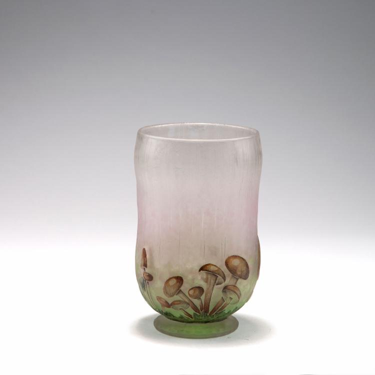 Bild 2 zu Objekt, 'Champignons sous la pluie' vase, 1907, Henri Berg&eacute;, Daum Fr&egrave;res, Nancy, 123 210
