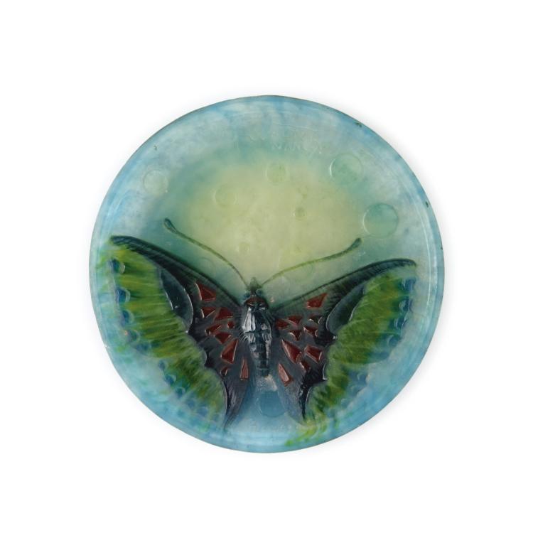 Hauptbild zu Objekt, 'Papillon' vide poches, c1920, Henri Berg&eacute;, Walter, Amalric, Nancy, 123 444