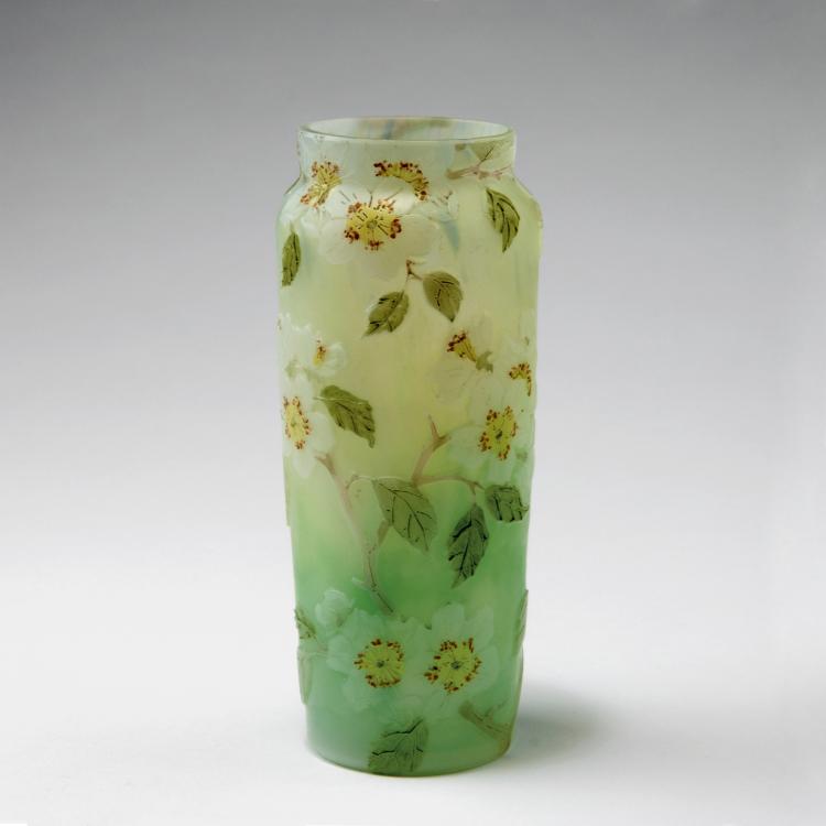 Hauptbild zu Objekt, 'Aub&eacute;pine' vase, c1915, Legras & Cie., Saint-Denis, 123 394