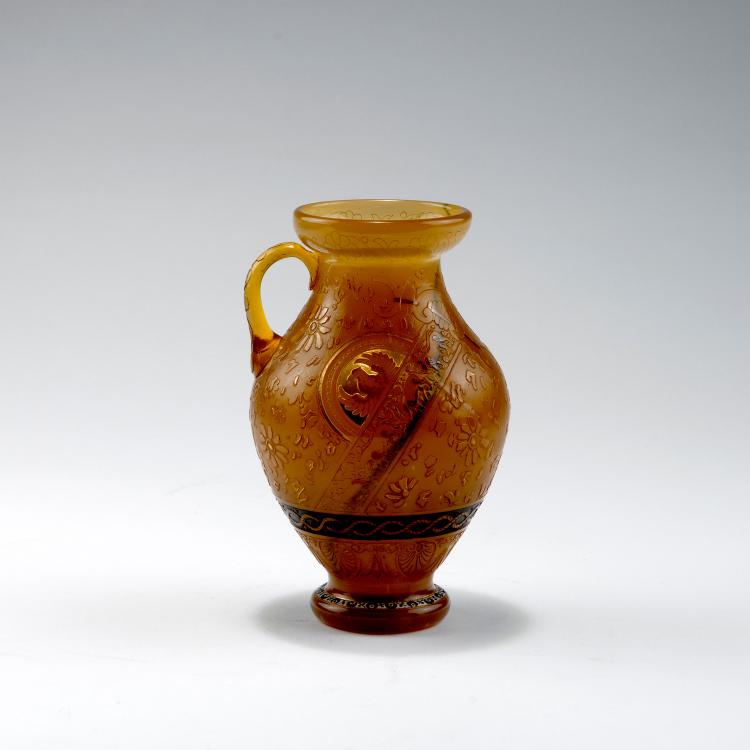 Bild 1 zu Objekt, 'Echoes of Hellas' vase, 1895-98, Burgun Schverer & Co., Meisenthal, 123 162