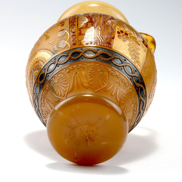 Bild 2 zu Objekt, 'Echoes of Hellas' vase, 1895-98, Burgun Schverer & Co., Meisenthal, 123 162