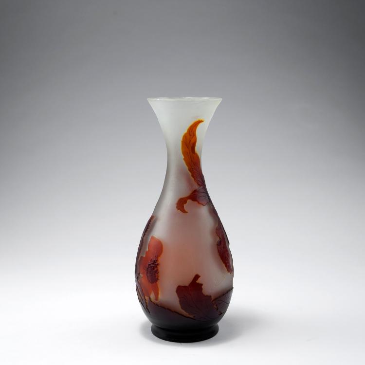 Bild 1 zu Objekt, 'Cognassier du Japon' vase, 1920s, Gall&eacute;, Emile, Nancy, 123 349