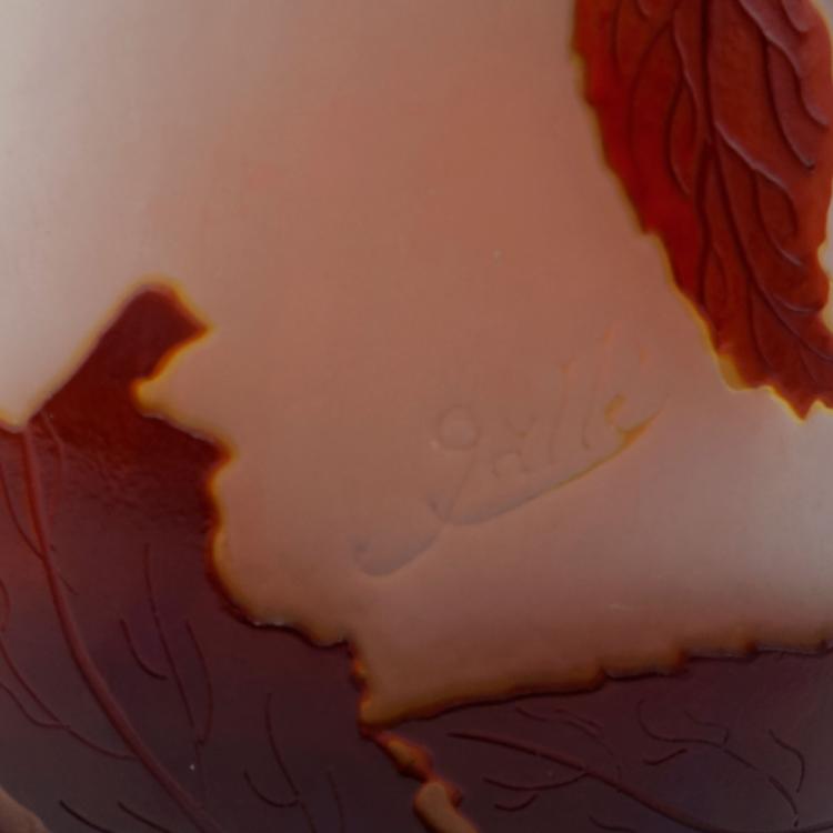 Bild 2 zu Objekt, 'Cognassier du Japon' vase, 1920s, Gall&eacute;, Emile, Nancy, 123 349