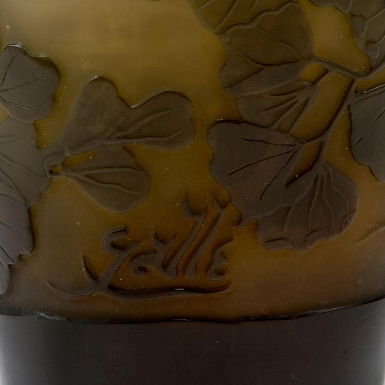 Bild 2 zu Objekt, 'Foug&egrave;res' vase, 1906-14, Gall&eacute;, Emile, Nancy, 123 330