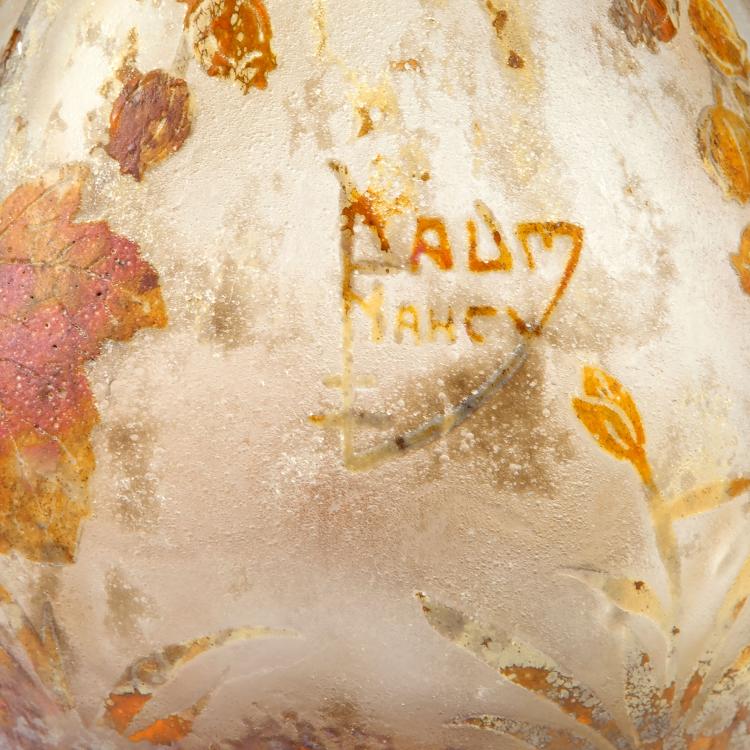 Bild 2 zu Objekt, 'Groseilles' berluze, c1910, Daum Fr&egrave;res, Nancy, 123 242