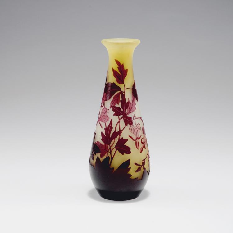 Hauptbild zu Objekt, 'Coeur de Jeanette' vase, 1920s , Gall&eacute;, Emile, Nancy, 123 350