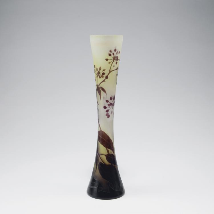 Hauptbild zu Objekt, 'Ombelles' vase, 1902-03, Gall&eacute;, Emile, Nancy, 123 304