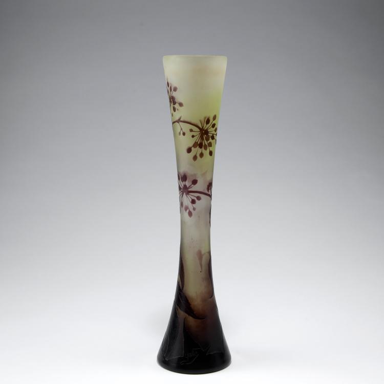 Bild 1 zu Objekt, 'Ombelles' vase, 1902-03, Gall&eacute;, Emile, Nancy, 123 304