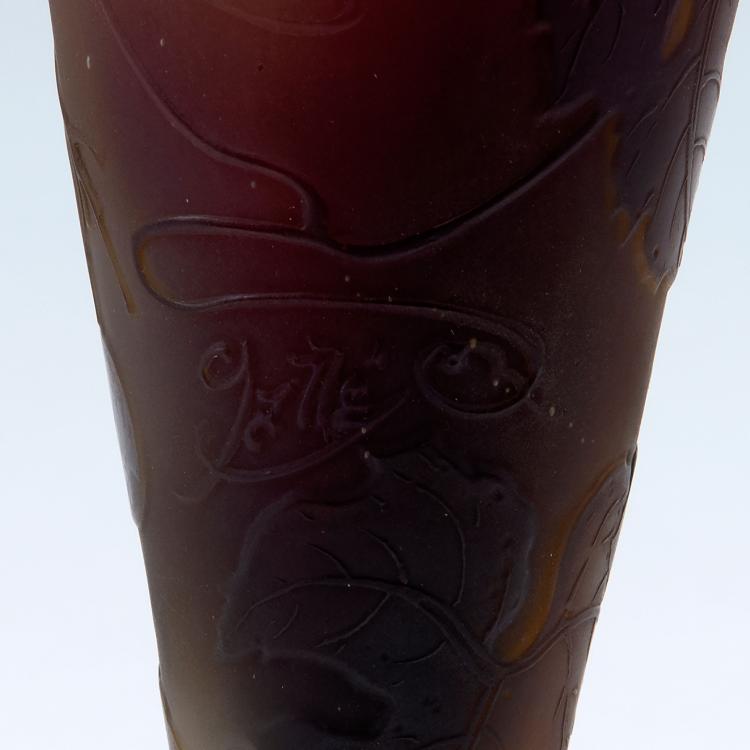 Bild 2 zu Objekt, 'Vigne' vase, 1906-14, Gall&eacute;, Emile, Nancy, 123 331