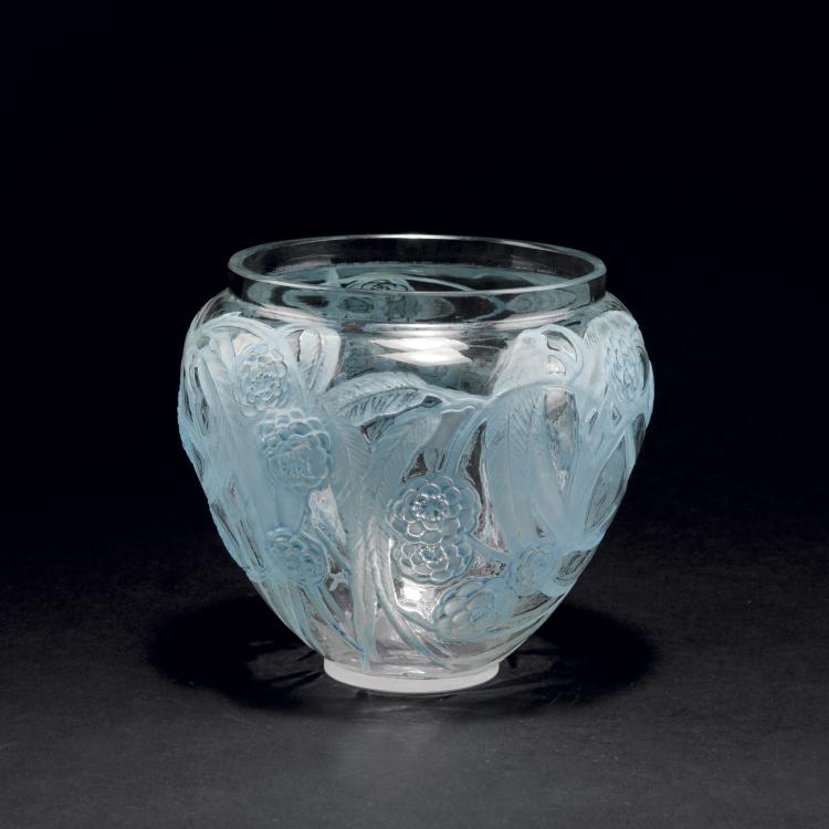 Hauptbild zu Objekt, 'N&eacute;flier' vase, 1923, Lalique, Ren&eacute;, Wingen-sur-Moder, 123 364