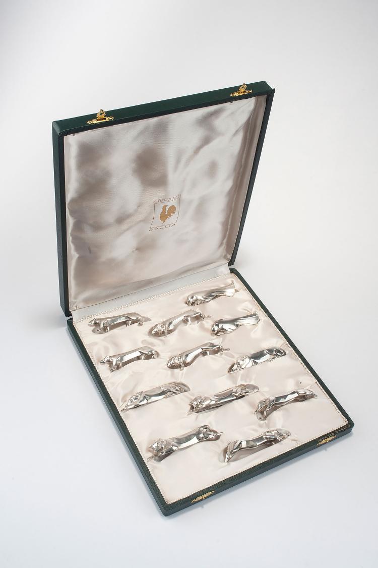 Bild 2 zu Objekt, Twelve knife rests, c1925, Christofle, Paris, 123 796