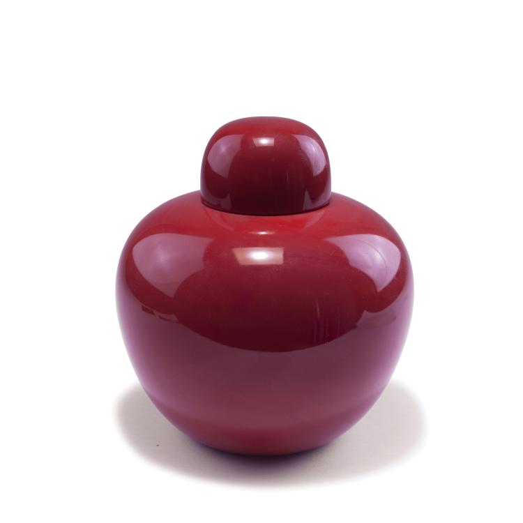 Hauptbild zu Objekt, 'Cinese' vase with cover, c1960, Venini & C., Murano, 125C 534