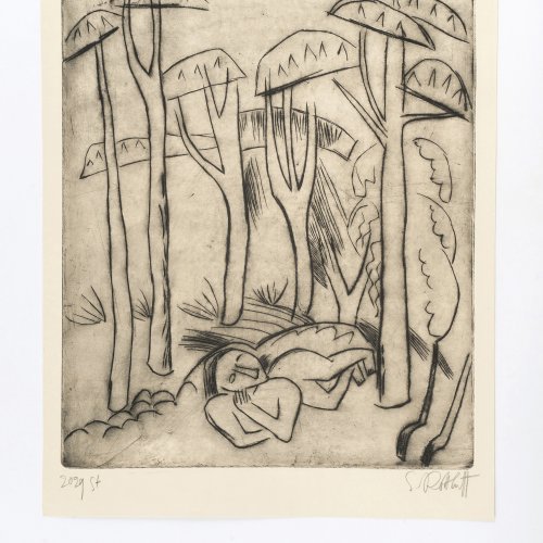 'Hohe Bäume', 1920