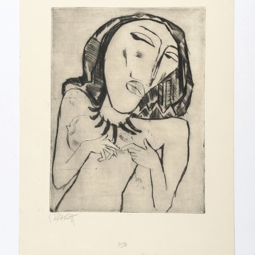 'Female Nude', 1915