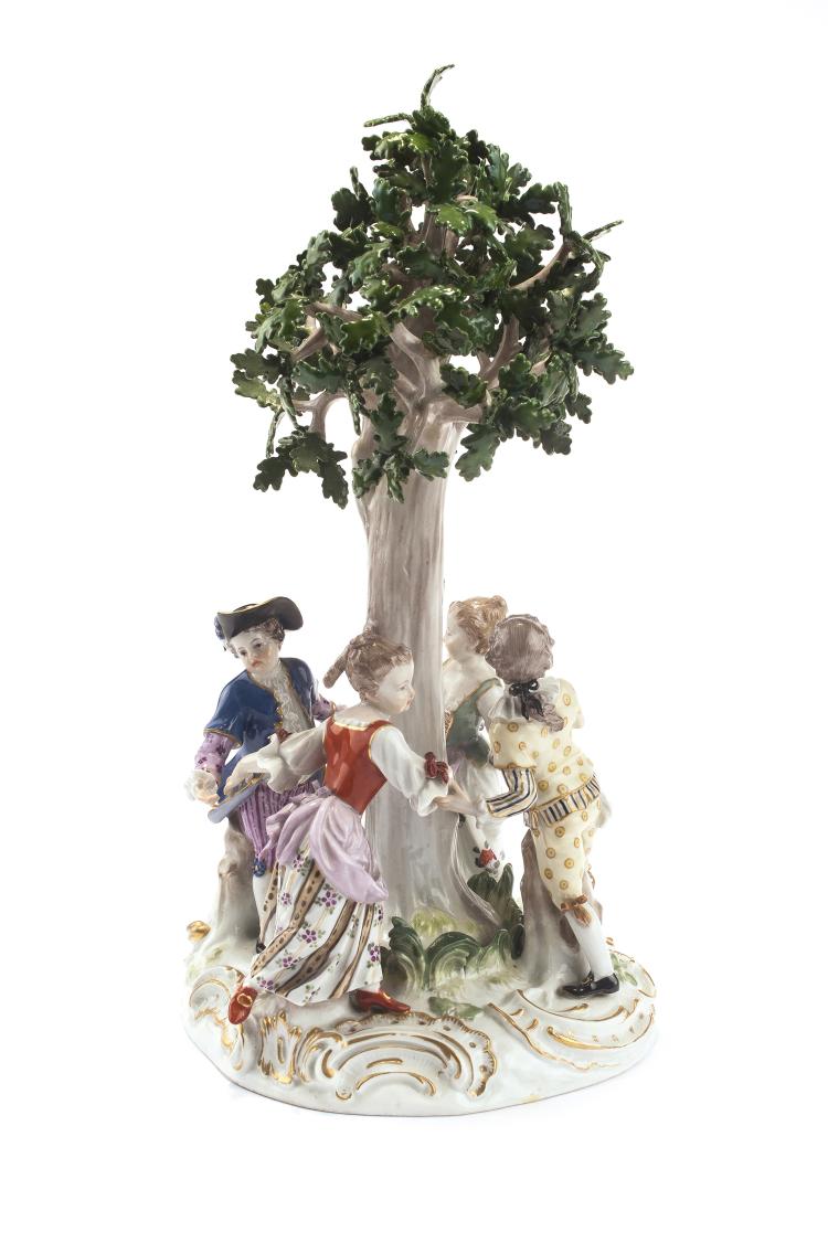 Hauptbild zu Objekt, Round Dance, c1760, Johann Joachim Kaendler, Meissen, KPM, 123 652