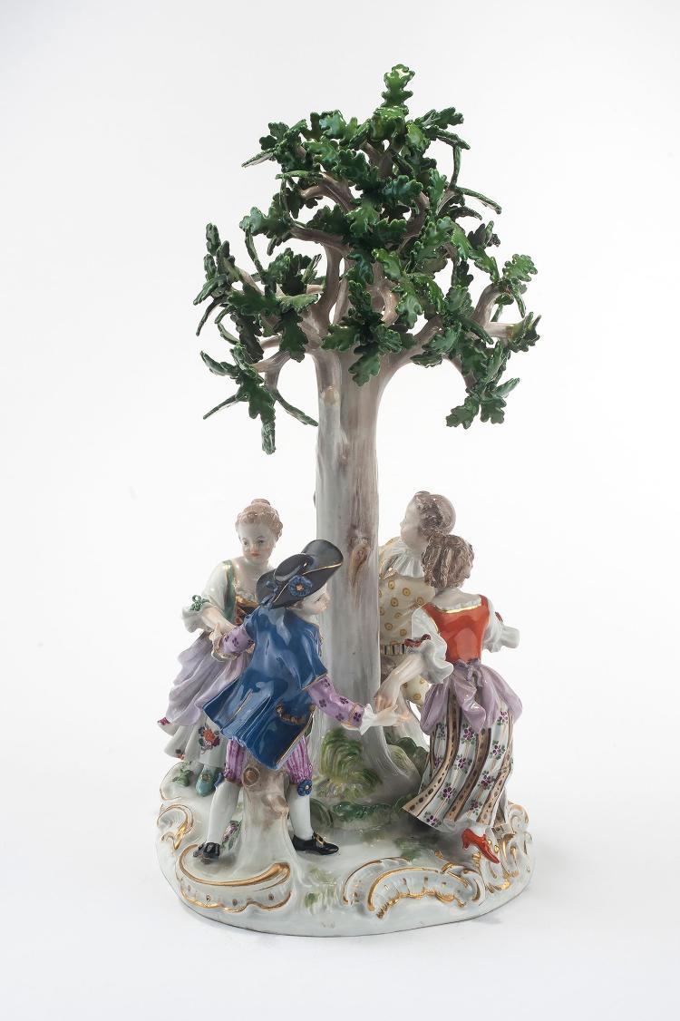 Bild 1 zu Objekt, Round Dance, c1760, Johann Joachim Kaendler, Meissen, KPM, 123 652