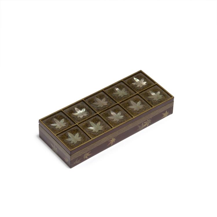Hauptbild zu Objekt, Mahjong (?)-Spiel, Ostasien, 124B 204