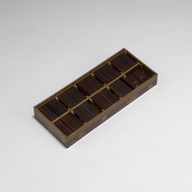 Bild 1 zu Objekt, Mahjong (?)-Spiel, Ostasien, 124B 204