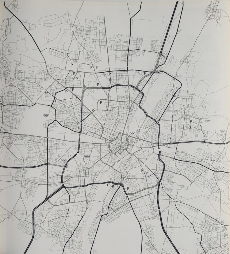 Bild 1 zu Objekt, Konzept visuelles Erscheinungsbild M&uuml;nchen 1972, Otl Aicher, Olympiade M&uuml;nchen 1972; Fachliteratur, 125B 328