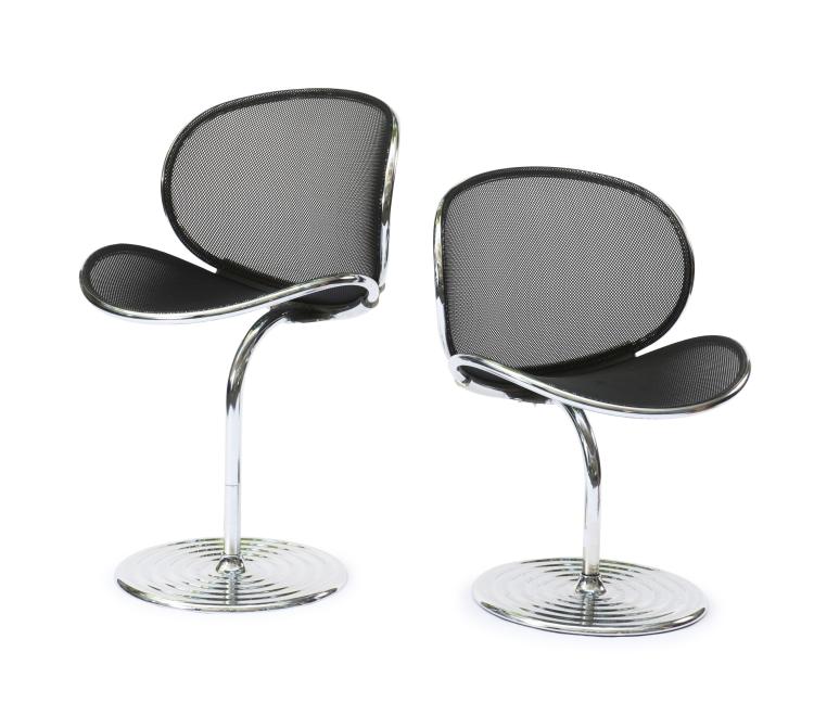 Hauptbild zu Objekt, Zwei Sessel 'O-Line', 1982 , Herbert Ohl, Wilkhahn, Eimbeckhausen, 125A 132