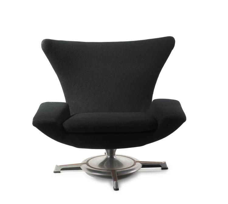 Bild 1 zu Objekt, Lounge chair, c1965, Johannes Andersen, Trensum, Stockholm, 125A 107