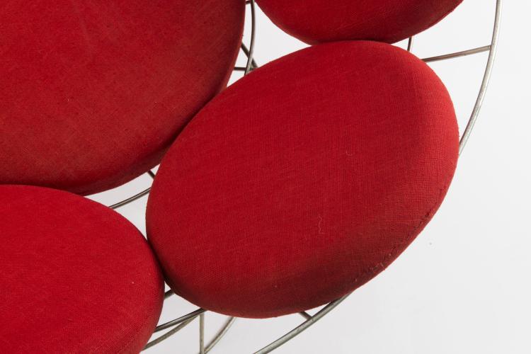 Bild 2 zu Objekt, 'Peacock' lounge chair, 1959/60, Verner Panton, Plus-linje, Kopenhagen, 125A 12