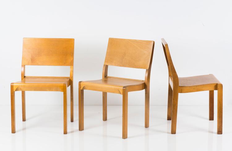 Bild 2 zu Objekt, Twelve stacking chairs '611', 1929, Alvar Aalto, Artek, Helsinki, 124A 30