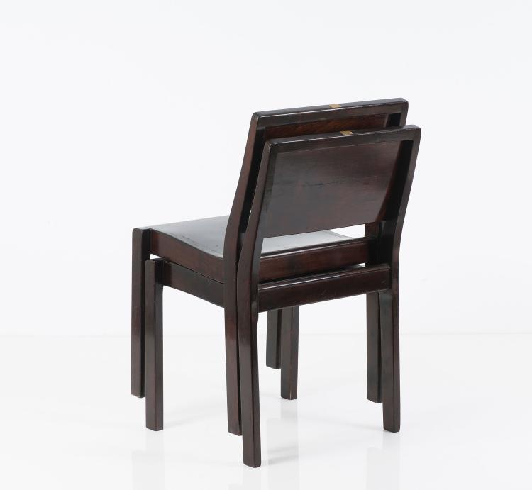 Bild 3 zu Objekt, Two '611' stacking chairs, 1929, Alvar Aalto, Artek, Helsinki, 125B 168