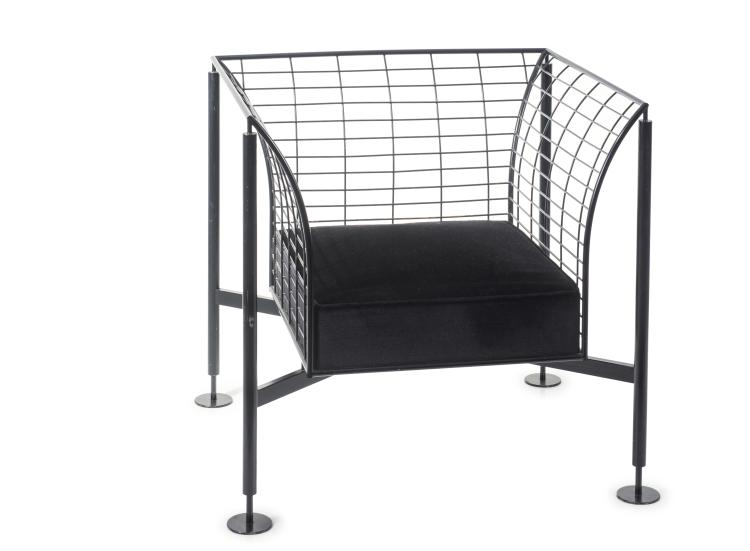 Hauptbild zu Objekt, 'NY Chair II' armchair, 1986, Shigeru Uchida, UMS Pastoe, Utrecht, 124A 79